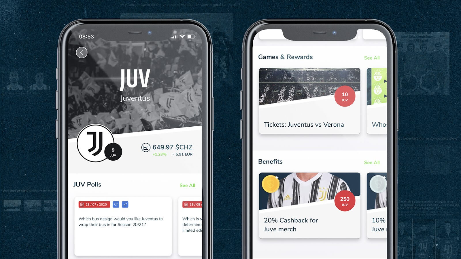 application Socios.com