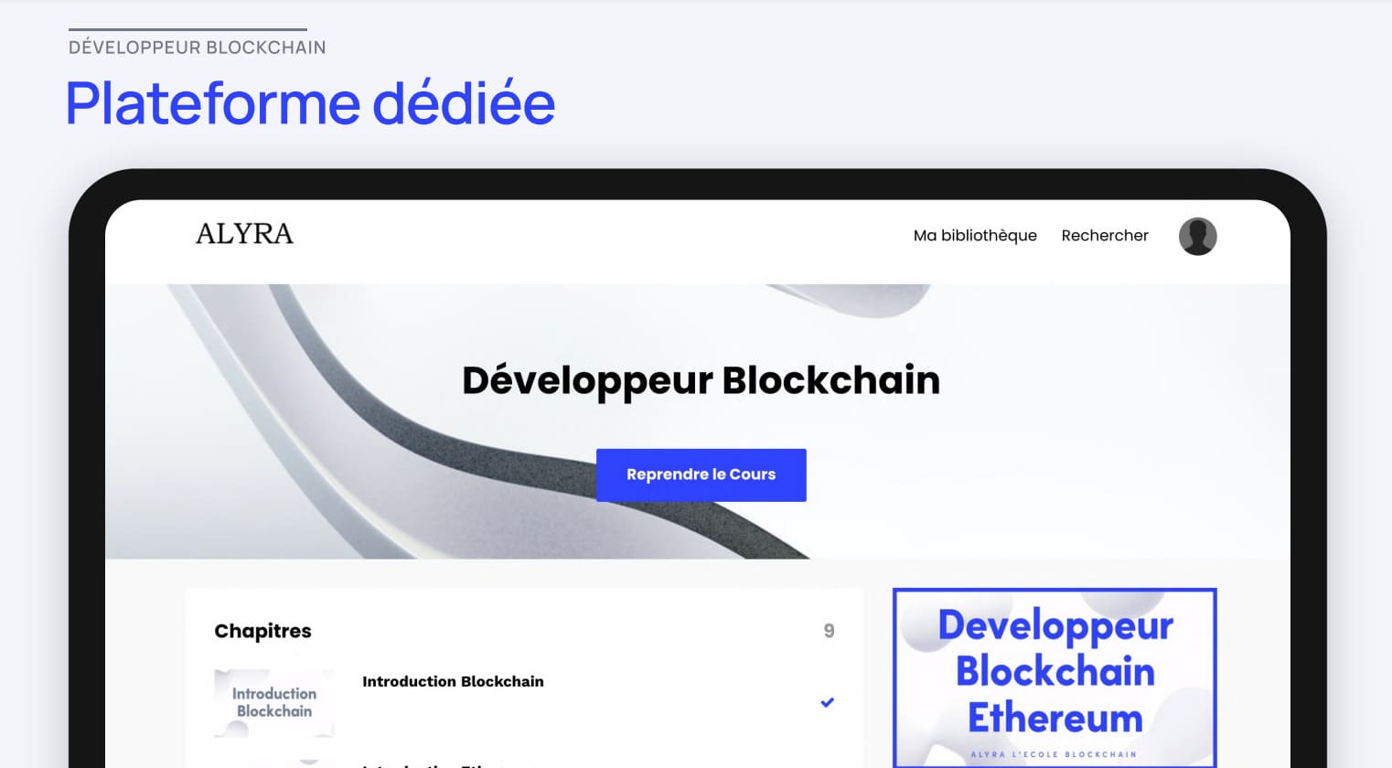 Developpeur blockchain