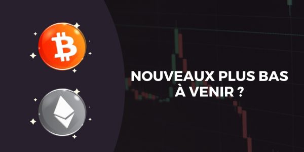 Le Bitcoin (BTC) et l’Ether (ETH) vers de nouveaux plus bas ? – Cassure de figures chartistes à venir