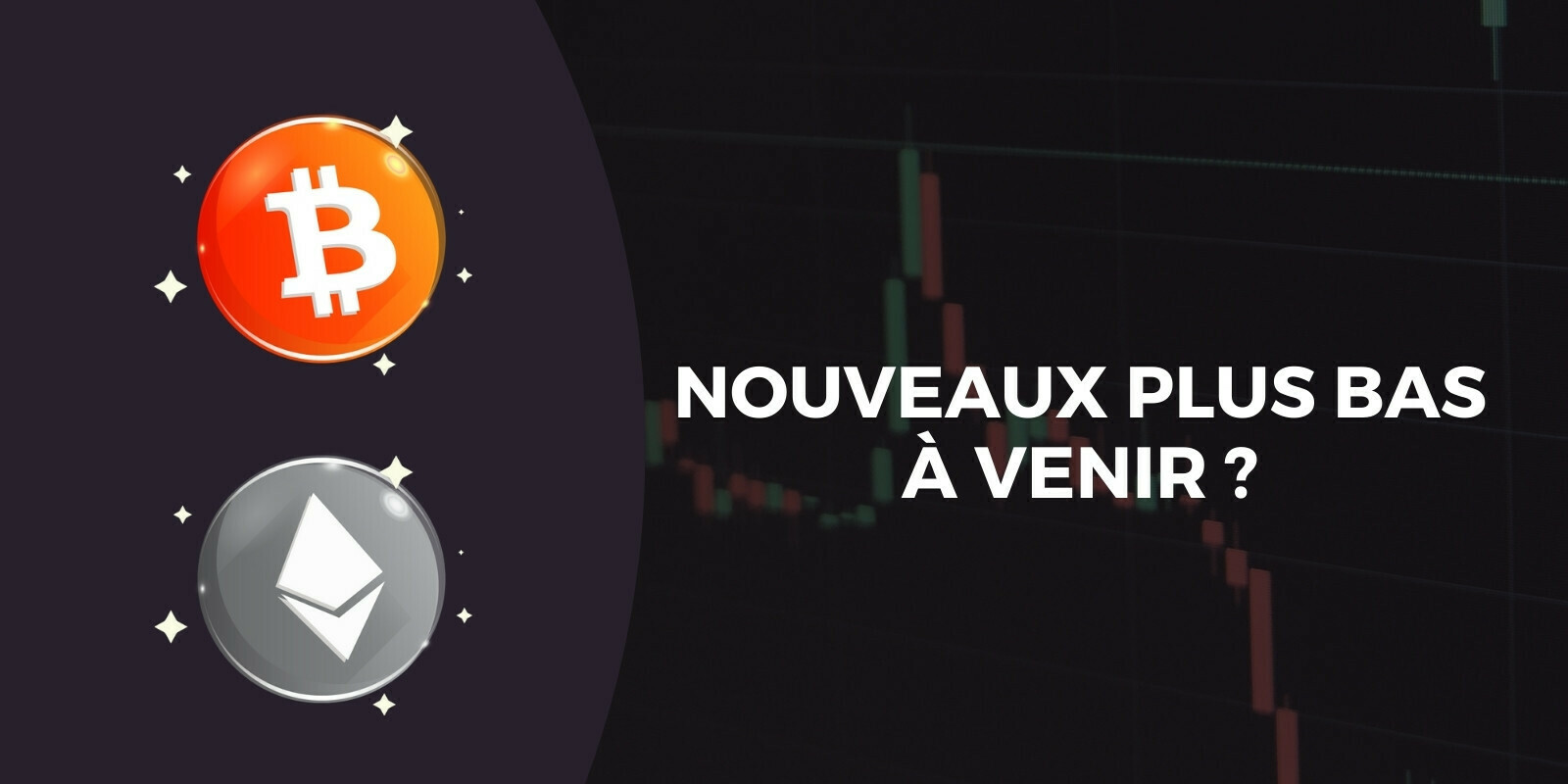 Le Bitcoin (BTC) et l’Ether (ETH) vers de nouveaux plus bas ? – Cassure de figures chartistes à venir
