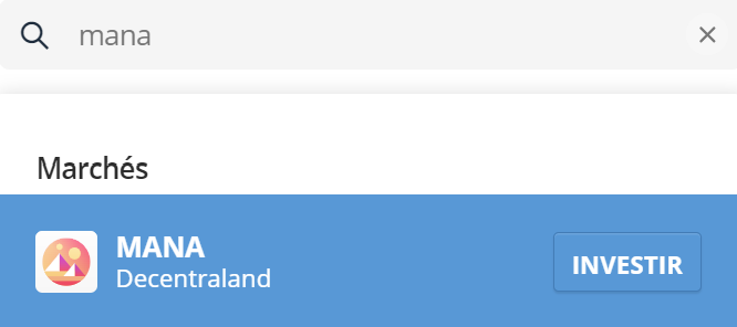 eToro MANA Decentraland