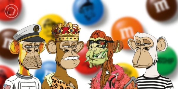 Mars s'associe à KINGSHIP pour une collection de M&M's imprimés aux couleurs du BAYC