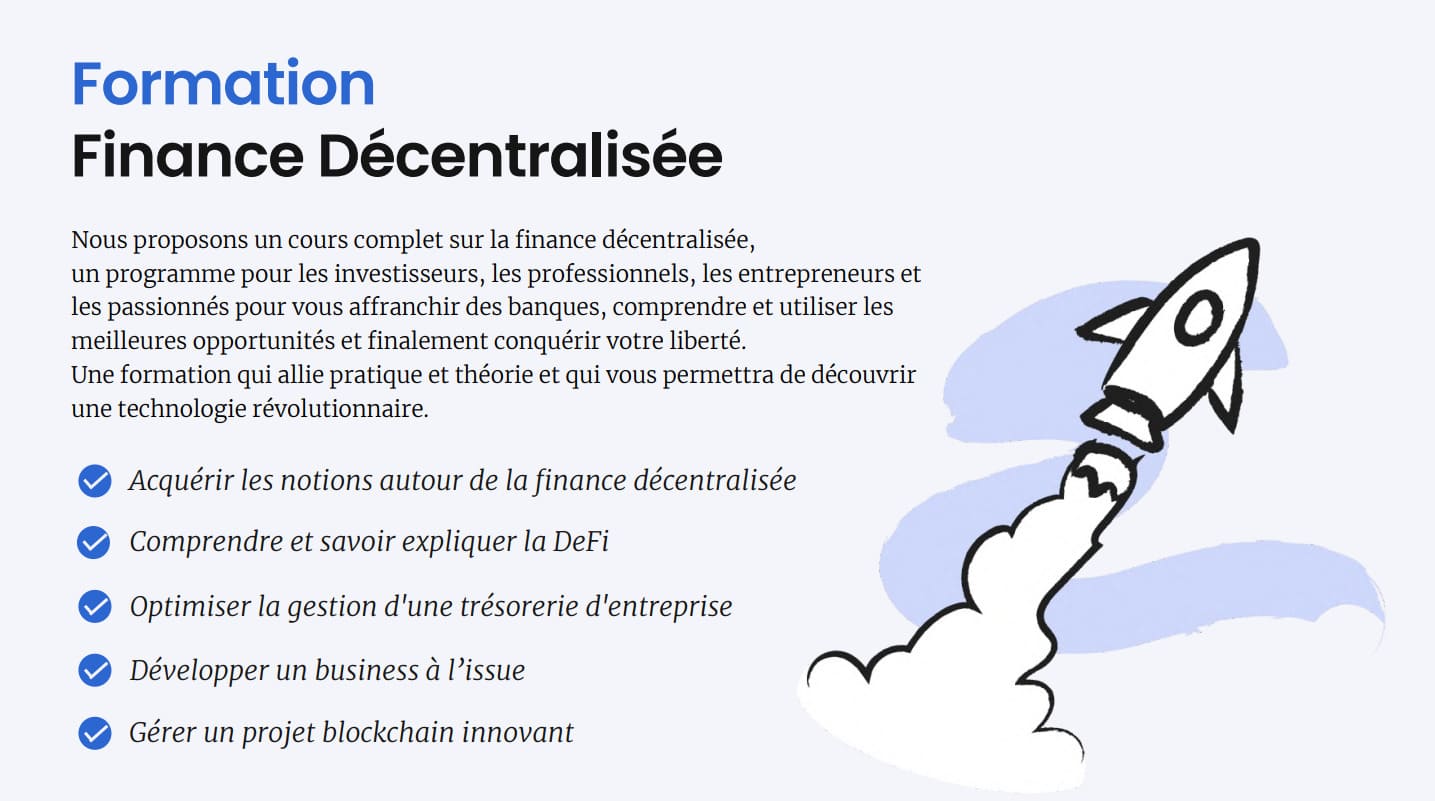 Compétences finance décentralisée Compétences finance décentralisée