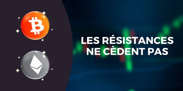 Le Bitcoin (BTC) et l'Ether (ETH) restent baissiers – Une nouvelle chute en approche ?