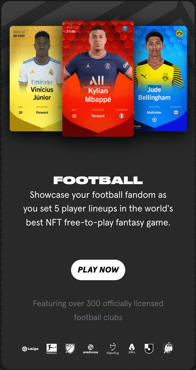 Sorare, une plateforme de fantasy football sur la blockchain