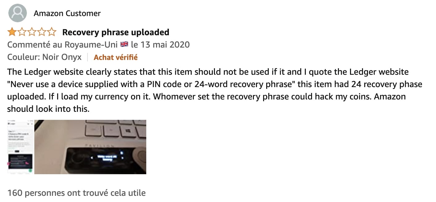 ledger commentaire ledger commentaire