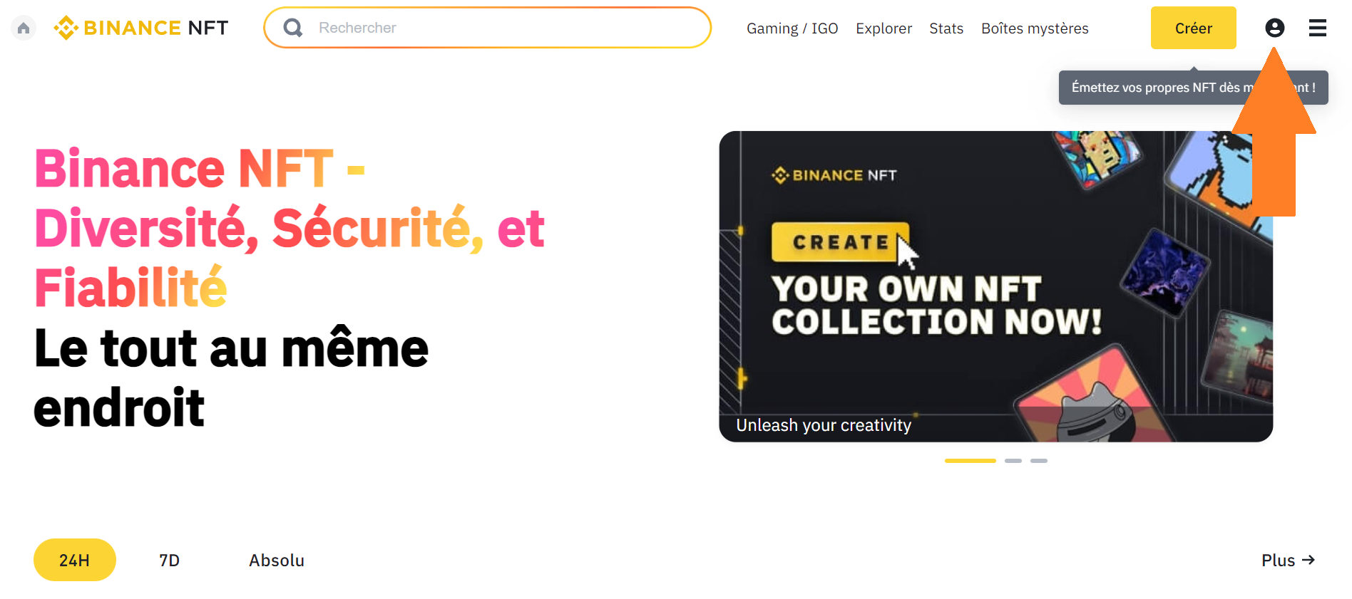 Profil Binance NFT Profil Binance NFT