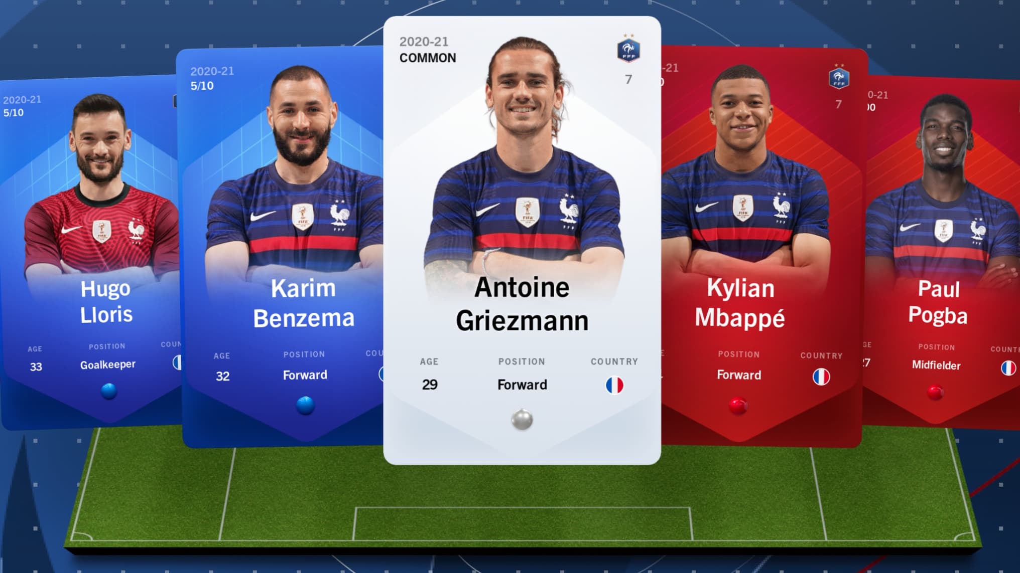 jeu sorare equipe de france