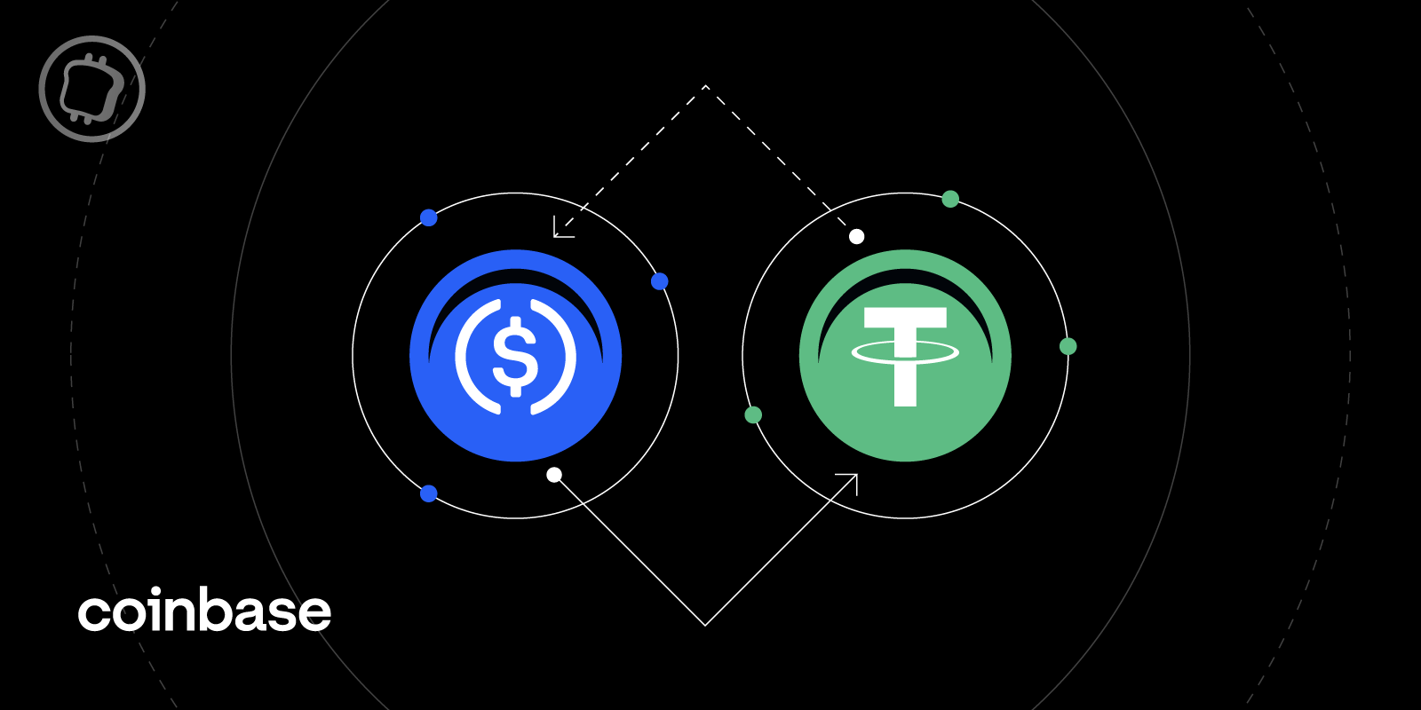 Coinbase encourage ses clients à swap leurs USDT pour de l'USDC