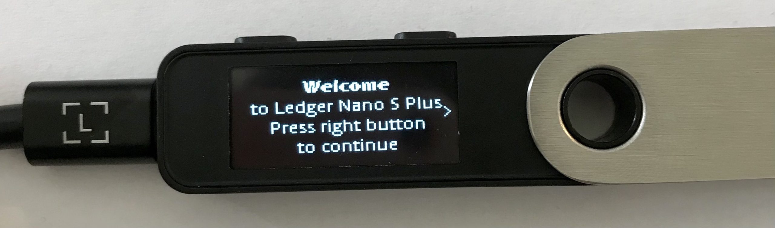 Configuration Ledger Nano S Plus