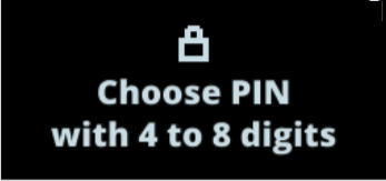 Code PIN Ledger Nano S Plus