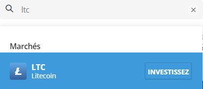 Acheter Litecoin LTC