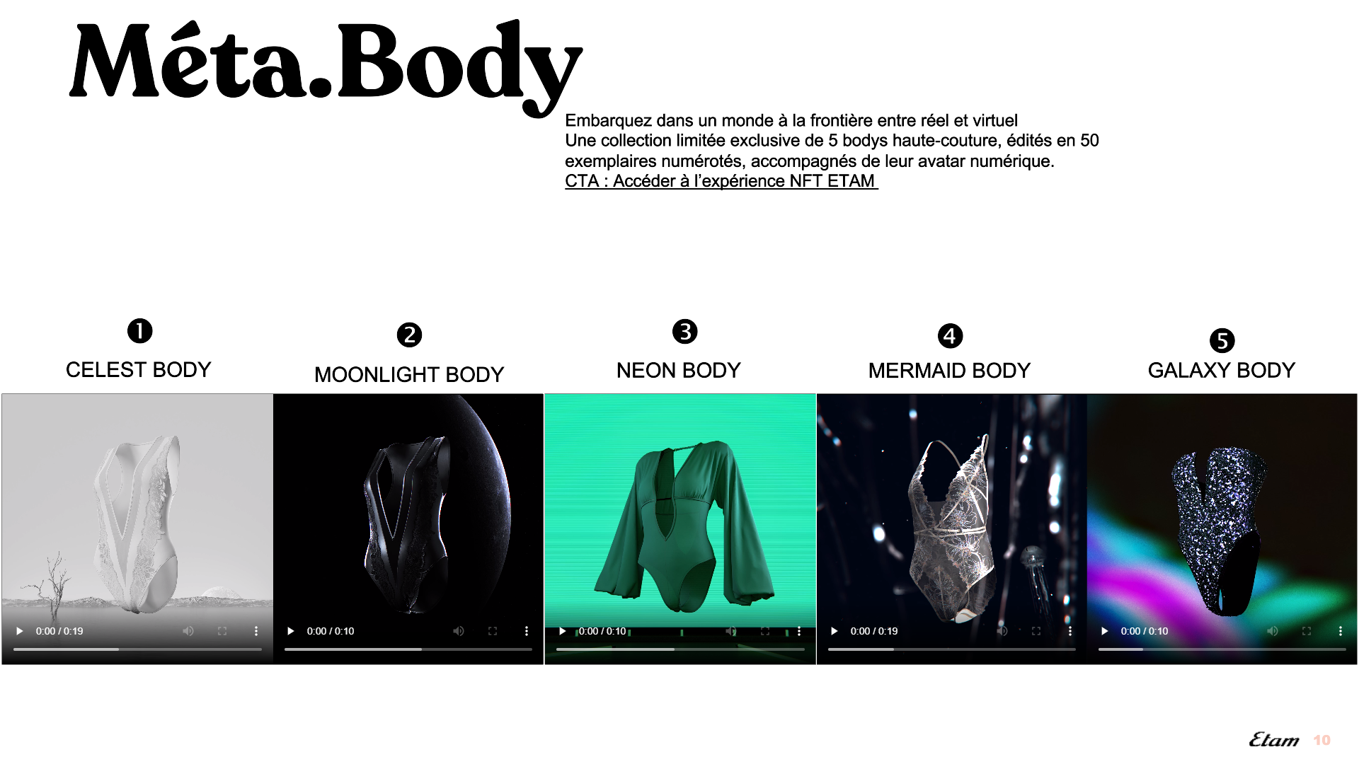 Collection inédite Etam Collection inédite Etam