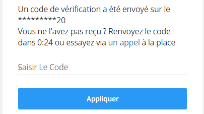 Vérification 2FA eToro Vérification 2FA eToro