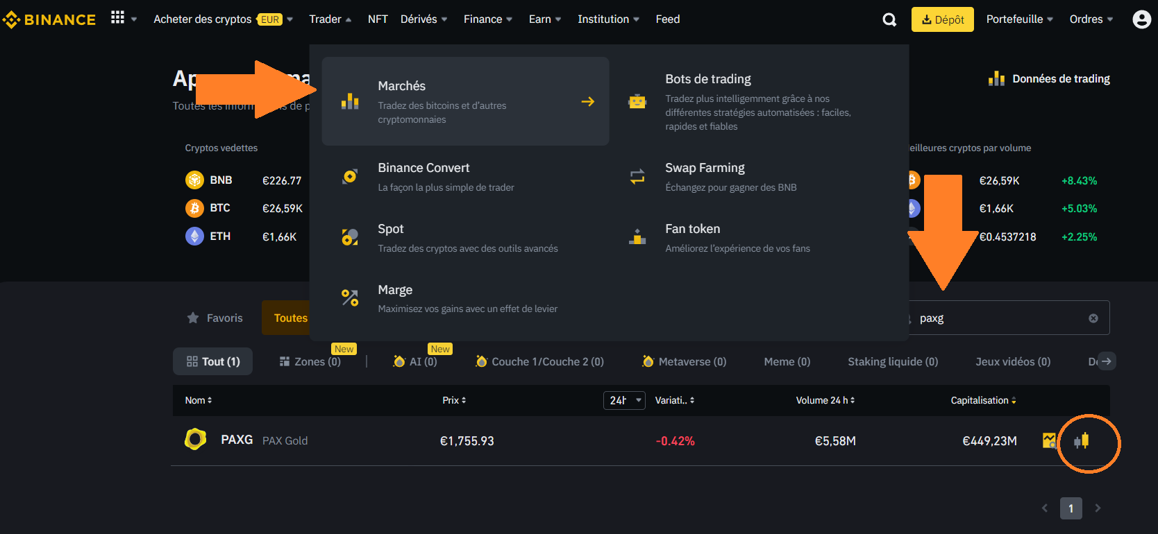 Acheter du PAXG sur Binance Acheter du PAXG sur Binance