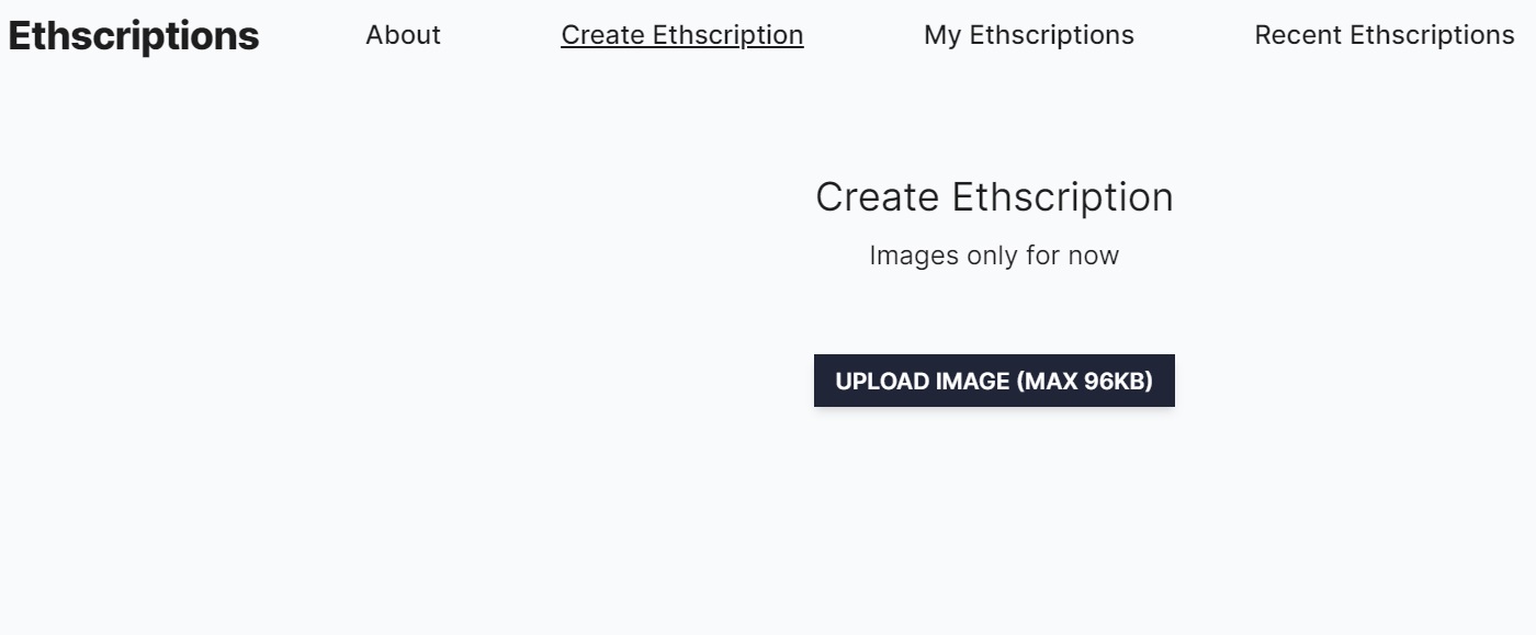 Création d'une Ethscription Création d'une Ethscription