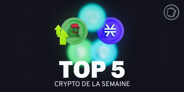 Le TOP 5 de la semaine : les cryptomonnaies qui ont vu leur prix exploser