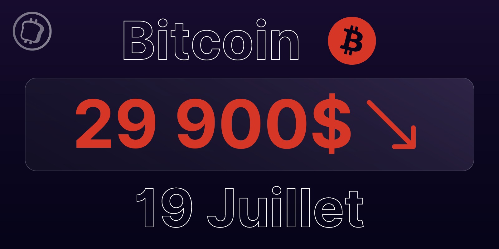 Bitcoin à 29 900 $ le 19 juillet 2023 – Le BTC peut-il éviter un retour à 28 300 $ ?