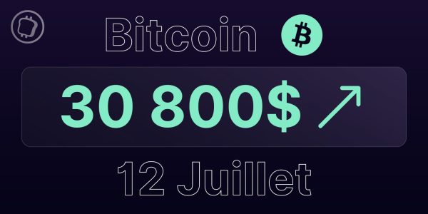 Bitcoin à 30 800 $ le 12 juillet 2023 – Le BTC va-t-il casser son range par le haut ?
