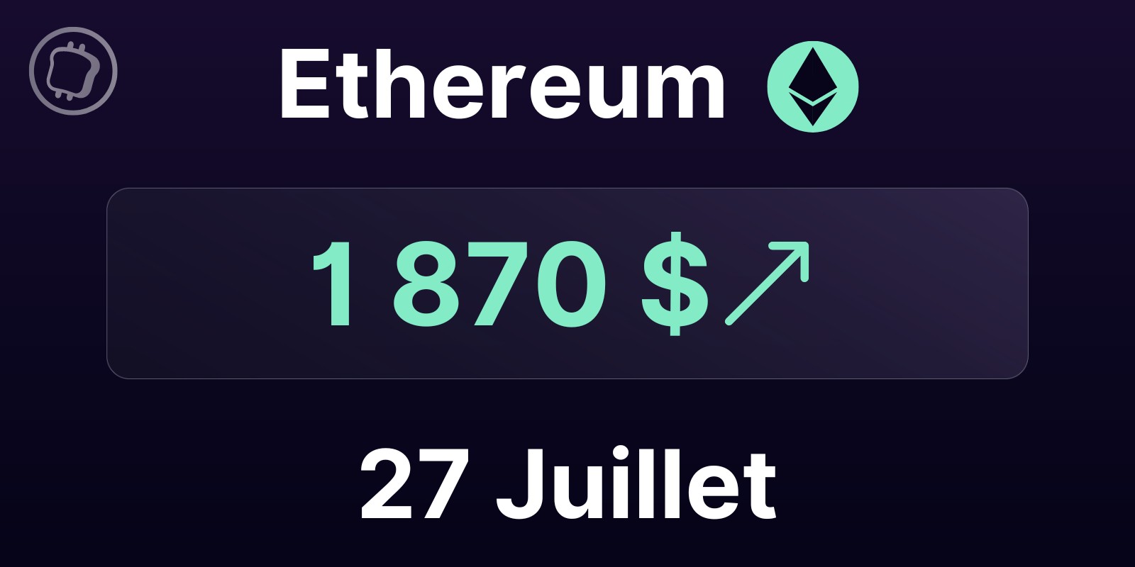 L'ETH décollera-t-il suite aux chiffres des États-Unis ? Analyse Ethereum du 27 juillet 2023