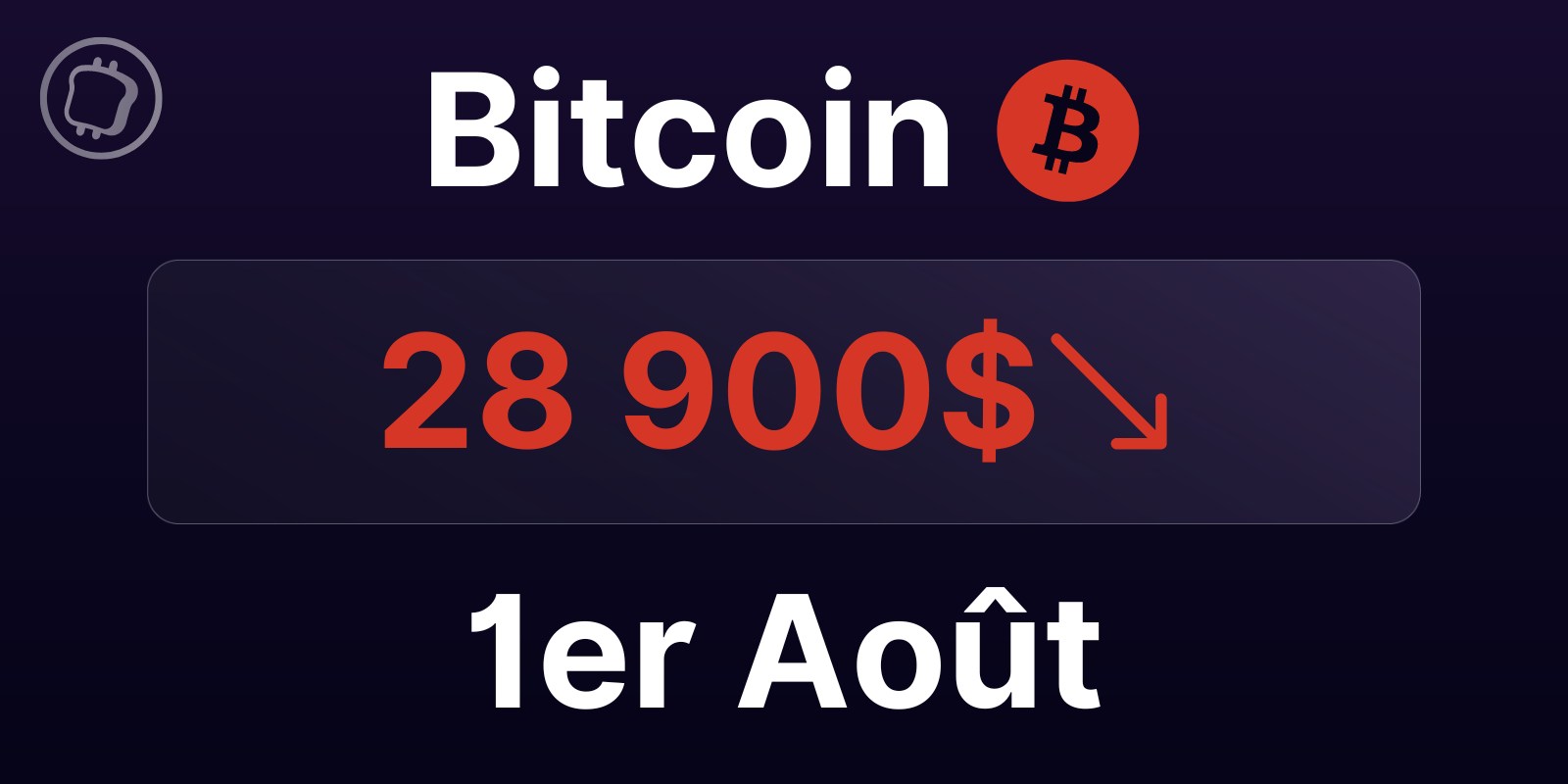 Le Bitcoin commence un nouveau mois dans le rouge – Analyse du BTC le 1er août 2023