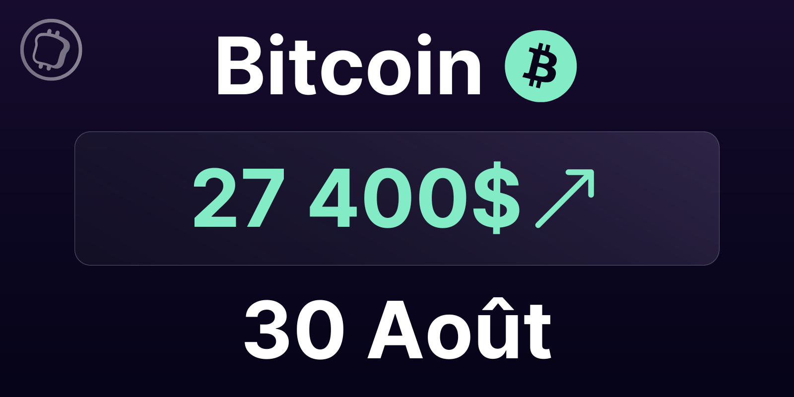 Le Bitcoin explose de +7% après la victoire de Grayscale face à la SEC ! Analyse du BTC le 30 août 2023