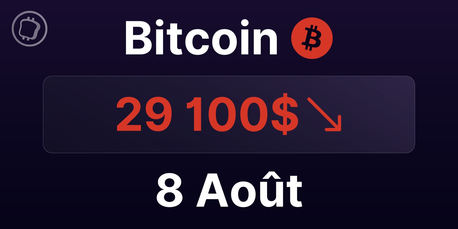 Le Bitcoin toujours bloqué – Les annonces de jeudi pourraient tout changer – Analyse du BTC le 8 août 2023