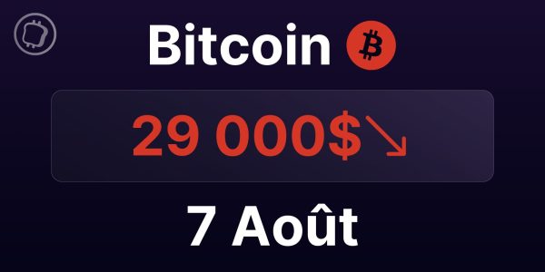 Les 30 000 $ infranchissables ? Le Bitcoin clôture la semaine dans le rouge – Analyse du BTC le 7 août 2023
