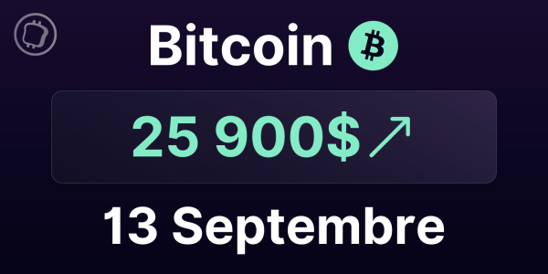 Le Bitcoin sur un support déterminant, attention à ne pas casser les 25 000 $ - Analyse du BTC le 13 septembre 2023