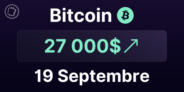Le Bitcoin en attente du FOMC pour prendre une direction ? - Analyse du BTC le 19 septembre 2023
