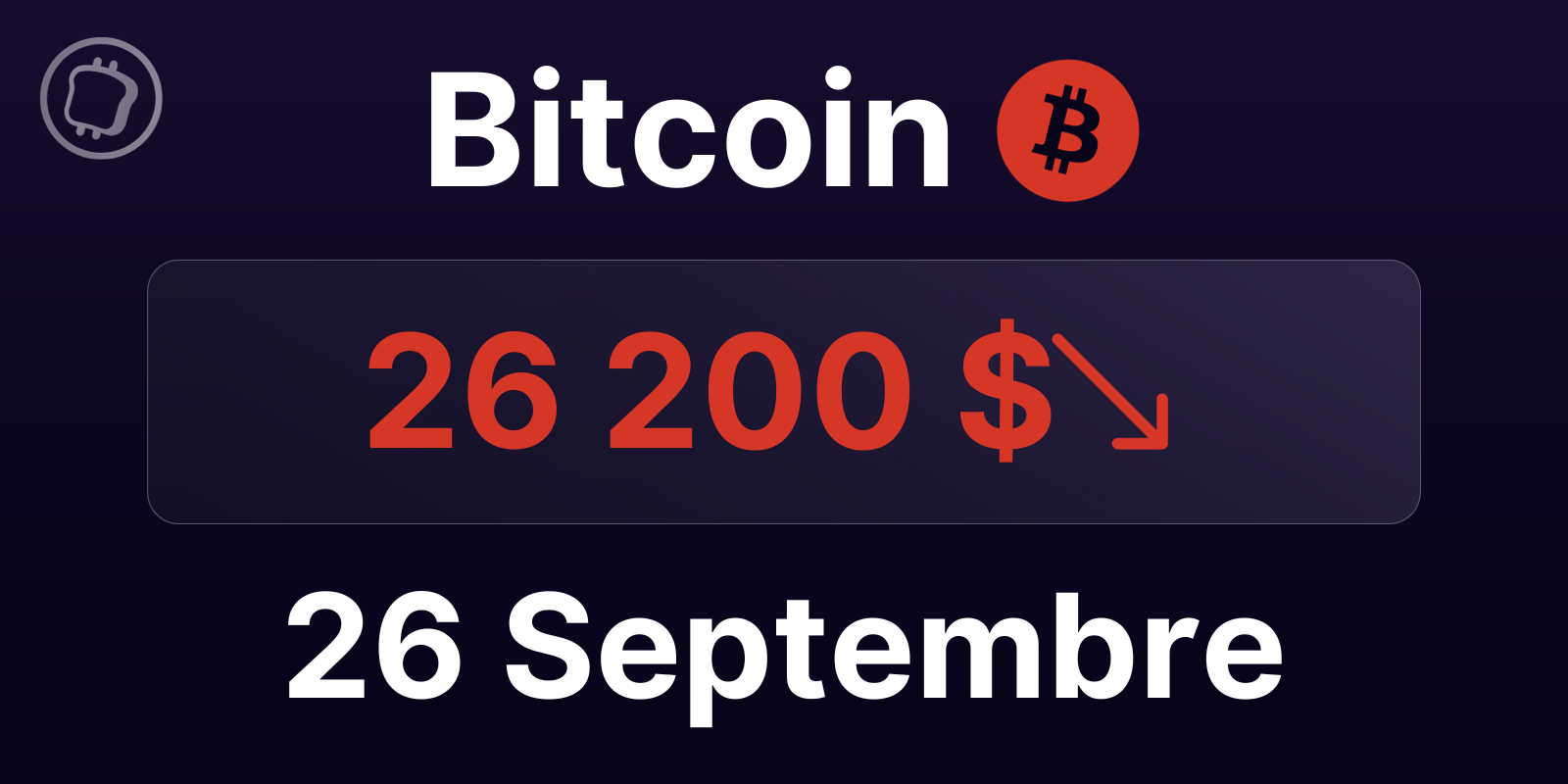 Le calme avant la tempête pour le Bitcoin ? Analyse du BTC le 26 septembre 2023