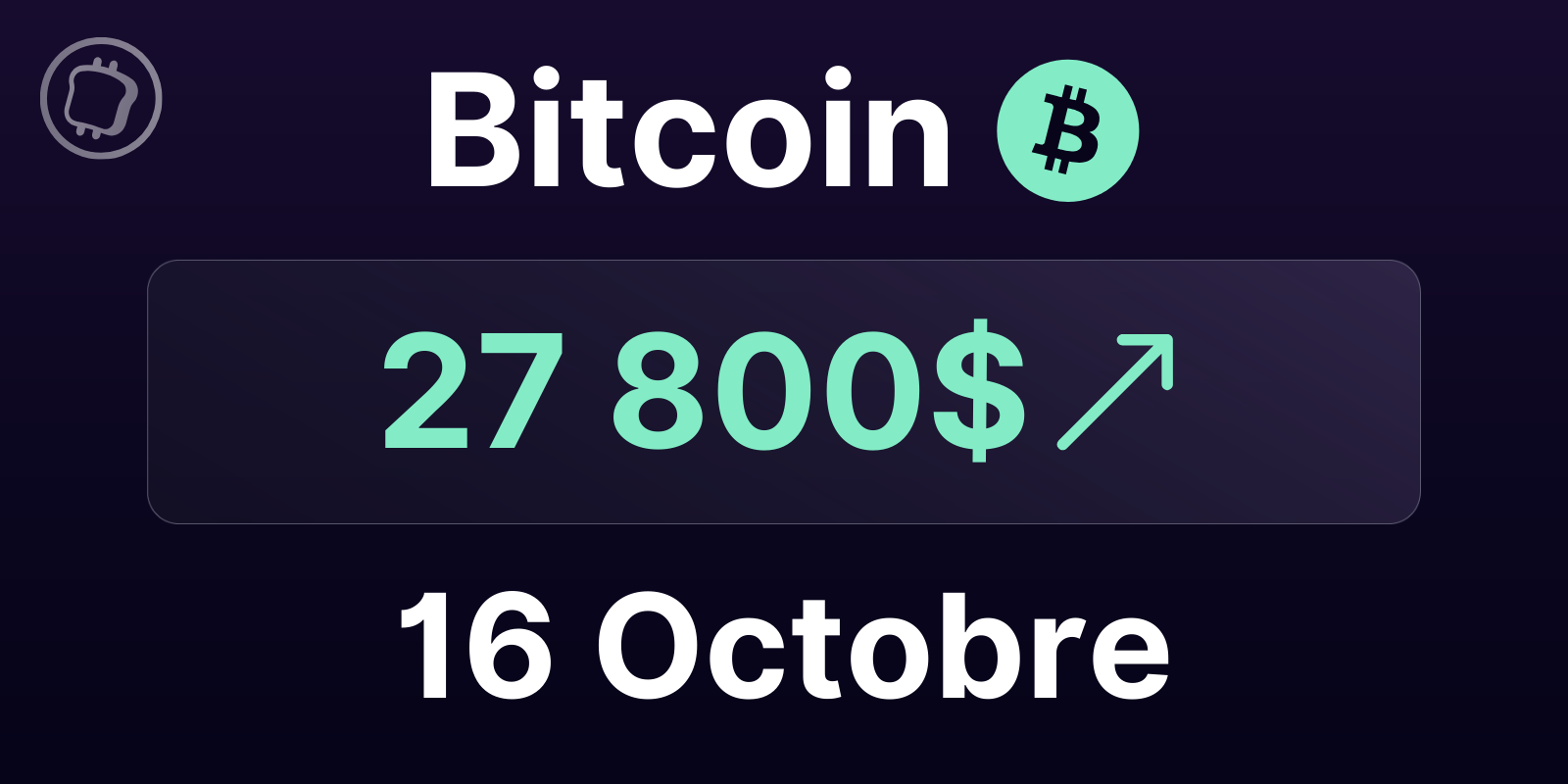 Le Bitcoin parviendra-t-il cette fois à repasser les 28 000 $ ? Analyse du BTC le 16 octobre 2023
