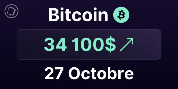 Le Bitcoin parviendra-t-il à confirmer sa reprise haussière en clôture ce dimanche ? Analyse du BTC le 27 octobre 2023