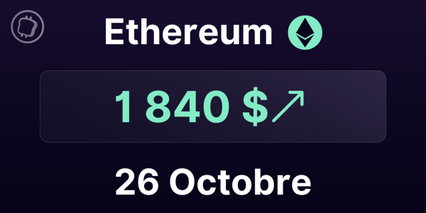 L'Ethereum peut-il franchir les 2 000 $ dans les prochains jours ? Analyse ETH du 26 octobre 2023