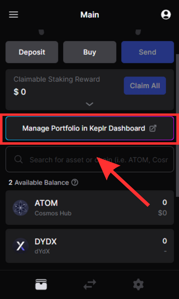 Keplr Dashboard Keplr Dashboard