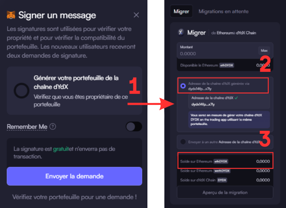 création dydx chain adresse création dydx chain adresse