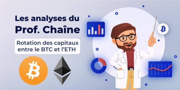 Rotation des capitaux entre le Bitcoin (BTC) et l’Ether (ETH) : Analyse on-chain
