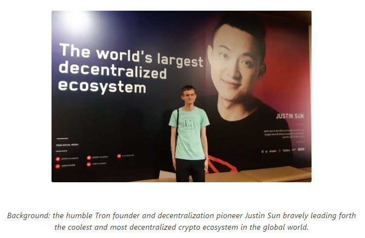 Vitalik Buterin Justin Sun Vitalik Buterin Justin Sun