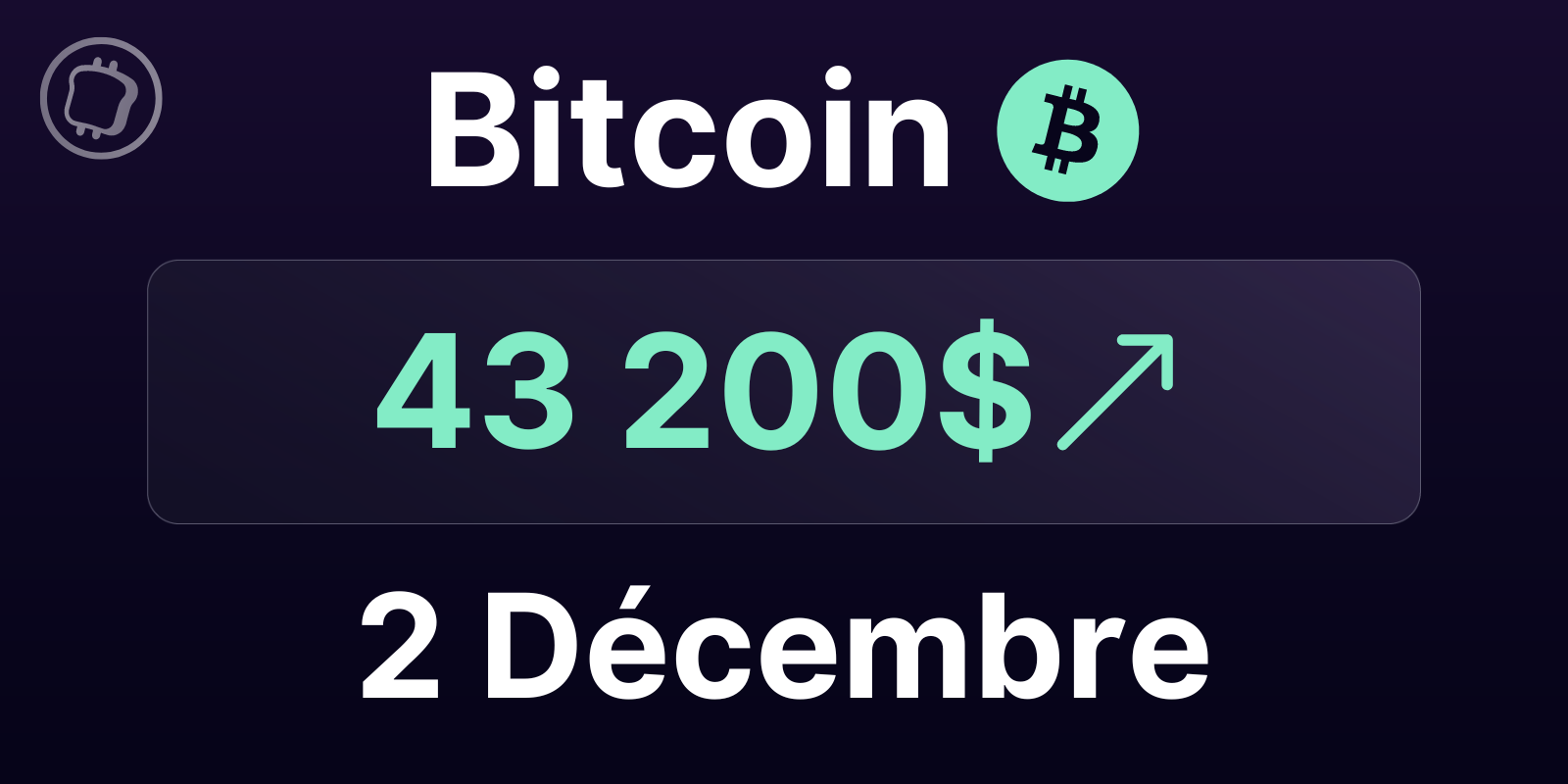 L'heure de la correction est arrivée pour le Bitcoin ? Analyse du BTC le 8 décembre 2023