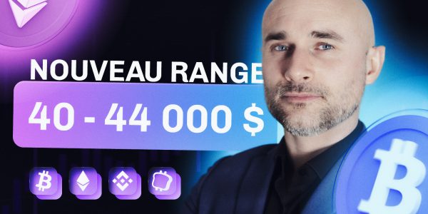 Bitcoin : nouveau range entre 40 000 et 44 000 dollars ? – Analyse exclusive de Vincent Ganne pour Cryptoast Research