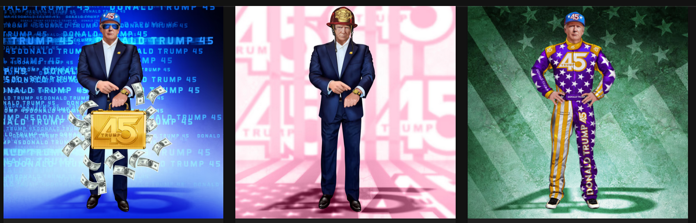 NFT Donald Trump collection