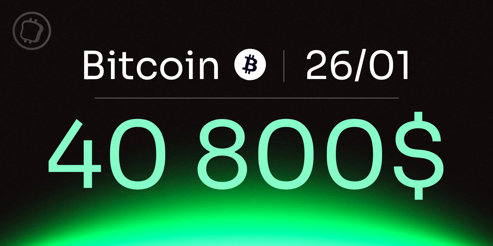 Le Bitcoin de retour sous une résistance majeure - Rejet à venir ou baisse déjà terminée ? Analyse du BTC du 26 janvier 2024