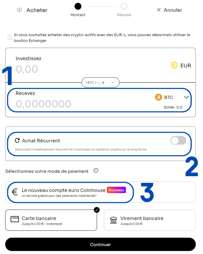 Coinhouse achat crypto Coinhouse achat crypto