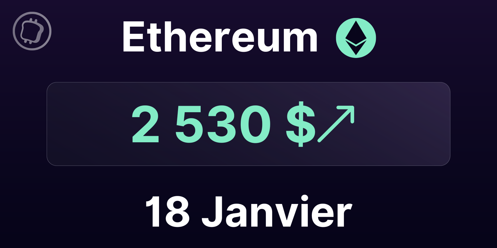 À l'approche d'un support important, l'Ethereum prêt à rebondir ? - Analyse ETH du 18 janvier 2024