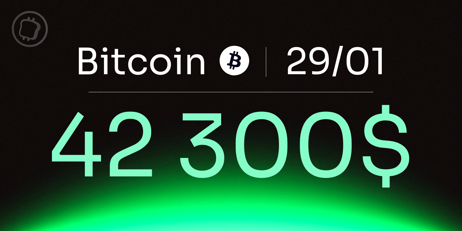 Après sa correction, le Bitcoin regagne déjà les 42 000 $ - Et maintenant ? Analyse du BTC du 29 janvier 2024