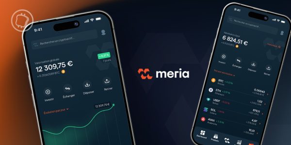 Meria lance son application mobile : vos investissements crypto à portée de main