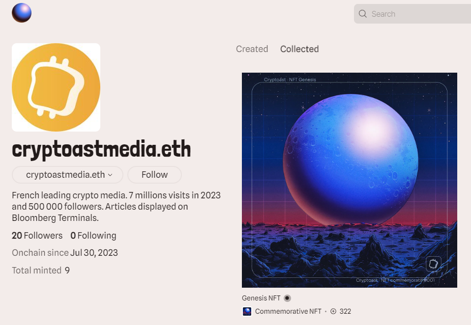 Cryptoast Zora Cryptoast Zora