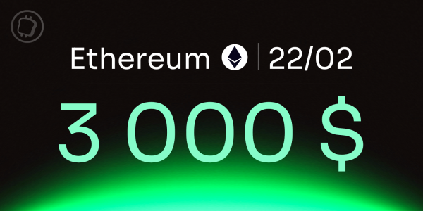 L'Ethereum (ETH) renoue avec les 3 000 $, et maintenant ? - Analyse ETH du 22 février 2024
