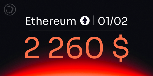 L'Ethereum va-t-il bientôt repasser sous les 2 000$ ? - Analyse ETH du 1er février 2024