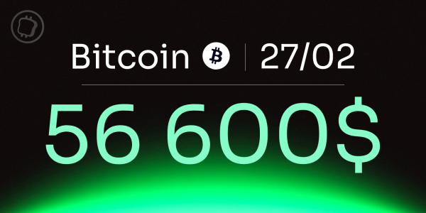 Au plus haut depuis 2021, le Bitcoin va-t-il regagner les 60 000 $ dans les prochains jours ? - Analyse du BTC du 27 février 2024